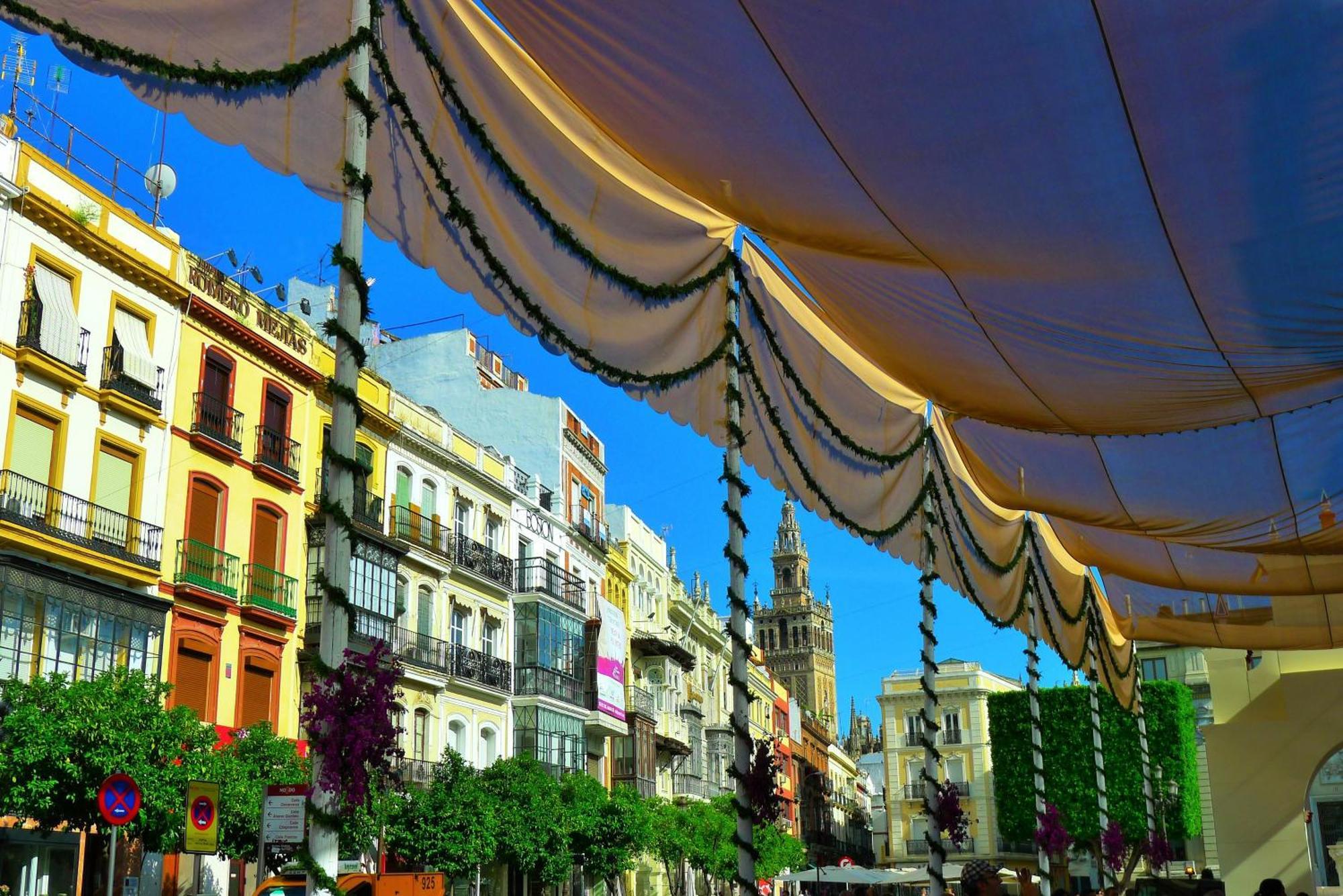 Ferienwohnung Plaza San Francisco Luxury Sevilla Exterior foto